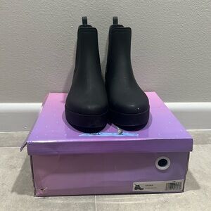 Jeffrey Campbell Black Winter & Rain Boots